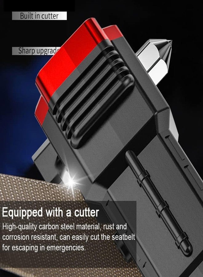 VINSU Portable Rechargeable Torch LED Flashlight Multifunctional Light Power Bank Emergencies Safety Hammer Waterproof with Sidelight 4 Light Modes for Car Camping Hiking Travelling Indoor Outdoor - Image 4